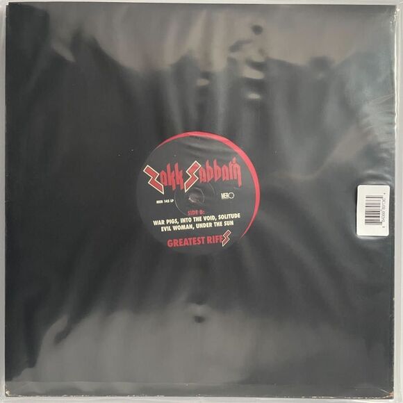 Zack Sabbath – Greatest Riffs – 140 Gram Red Vinyl, LP, Magnetic Eye, 2025 NEW - Picture 2 of 2